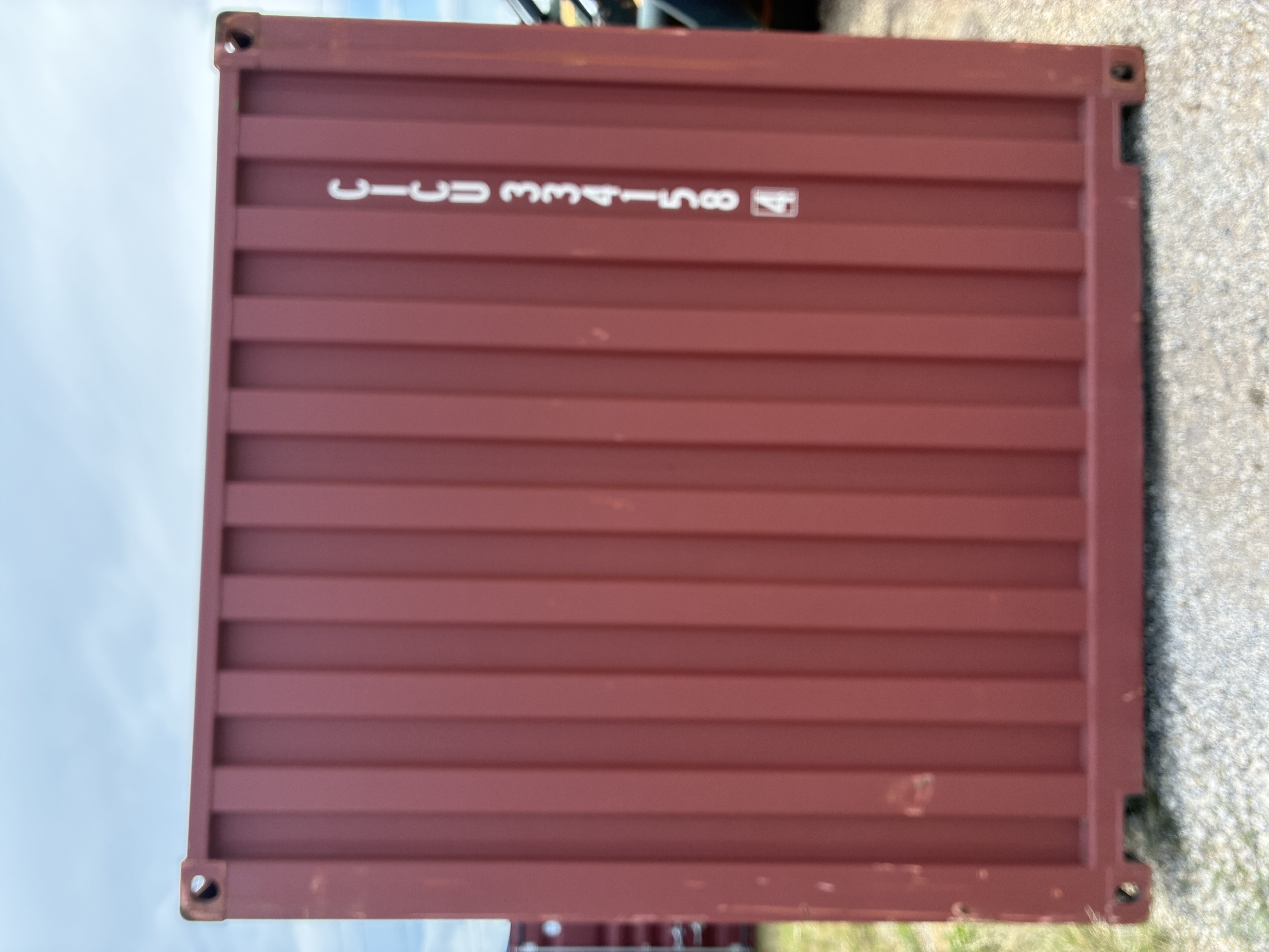 2022 20ft Dry Van 2 Door Standard Handle - Lease Container - MINOR DINGS / SCUFFS interior discoloration