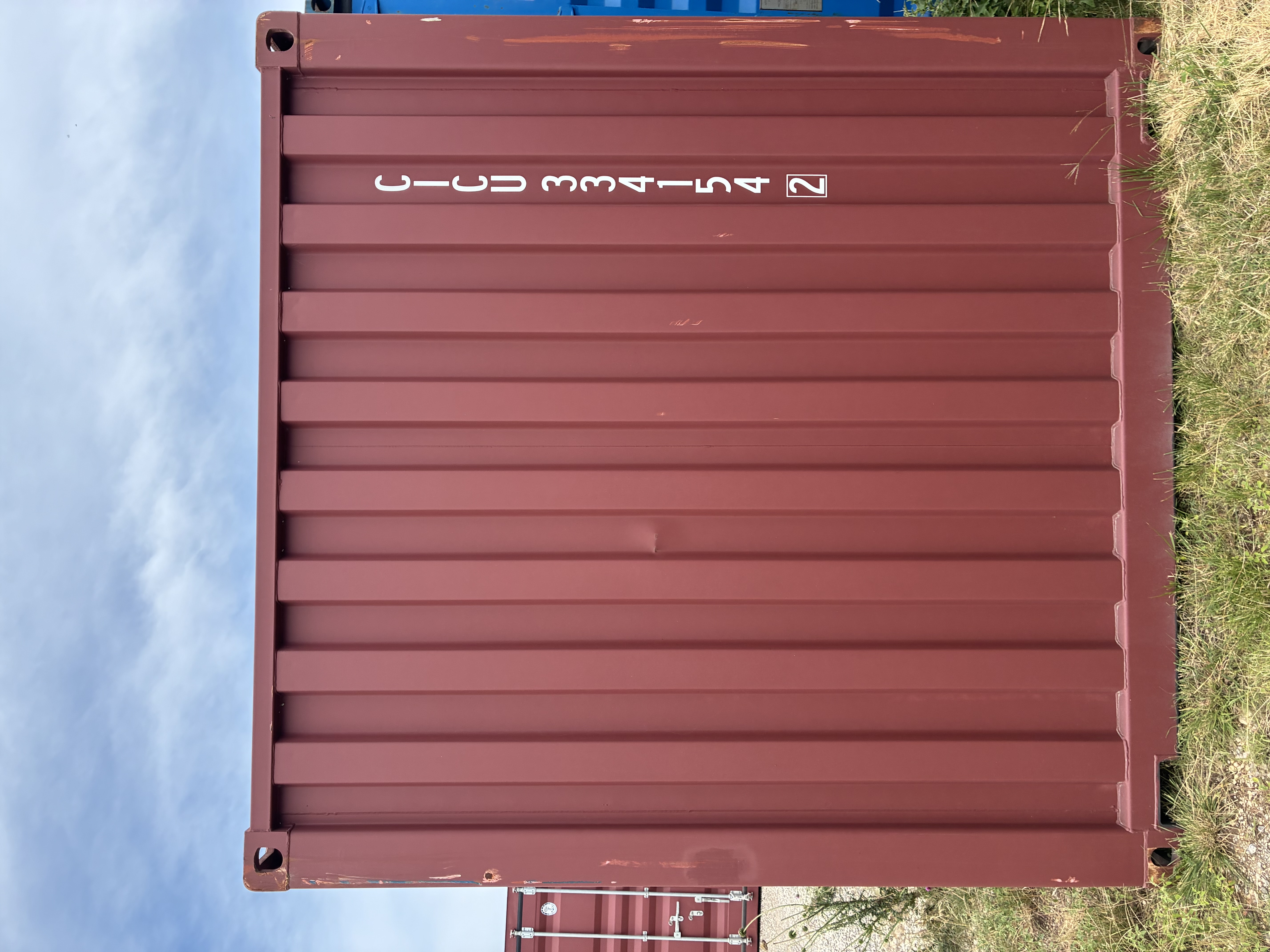20ft Dry Van 2 Door Standard Handle - Lease Container - MINOR SCUFFS