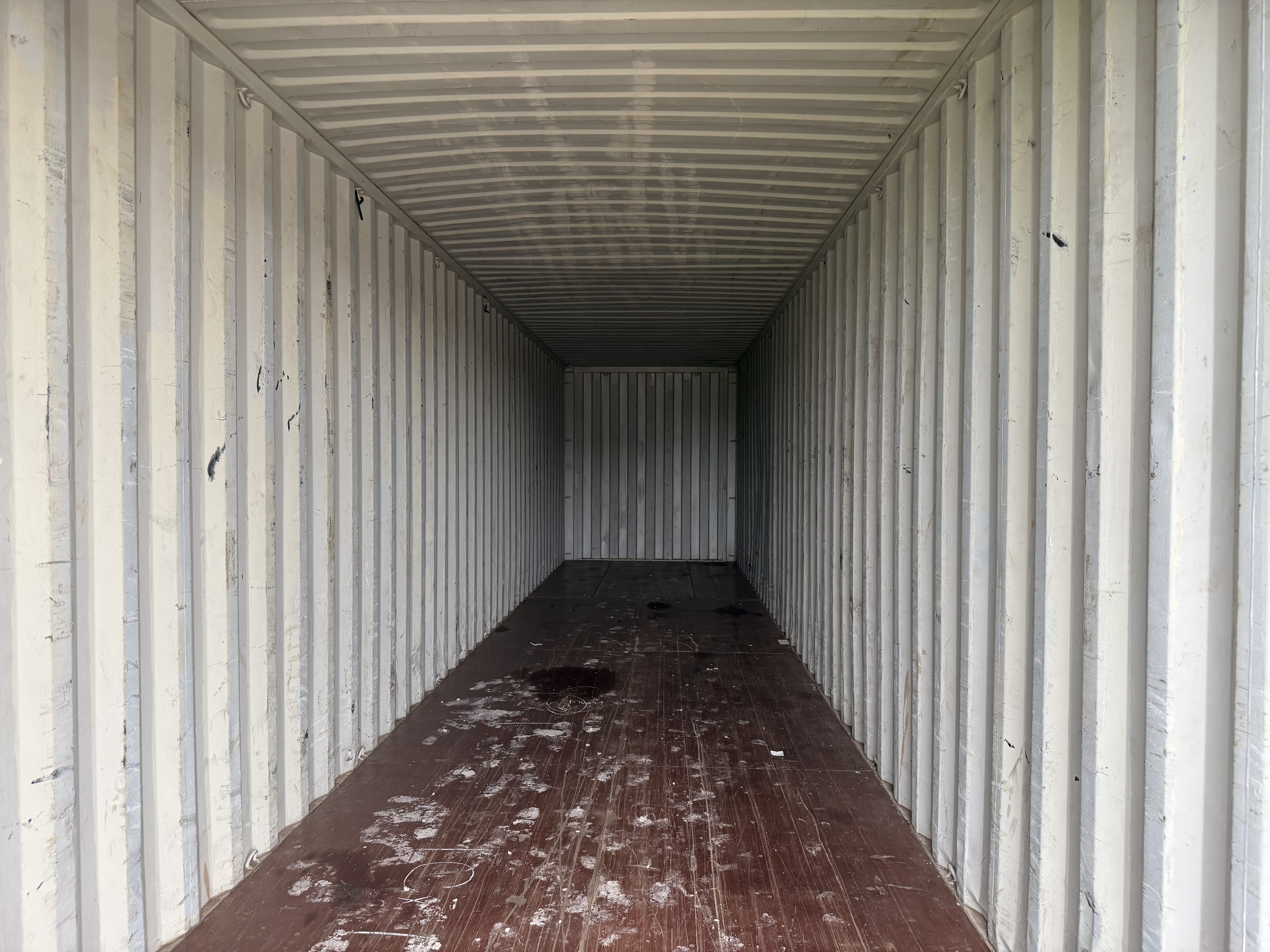 2011 40' Container USED WIND AND WATER TIGHT, HIGH CUBE 9'6" TALL 2 DOOR STD handles - 902748