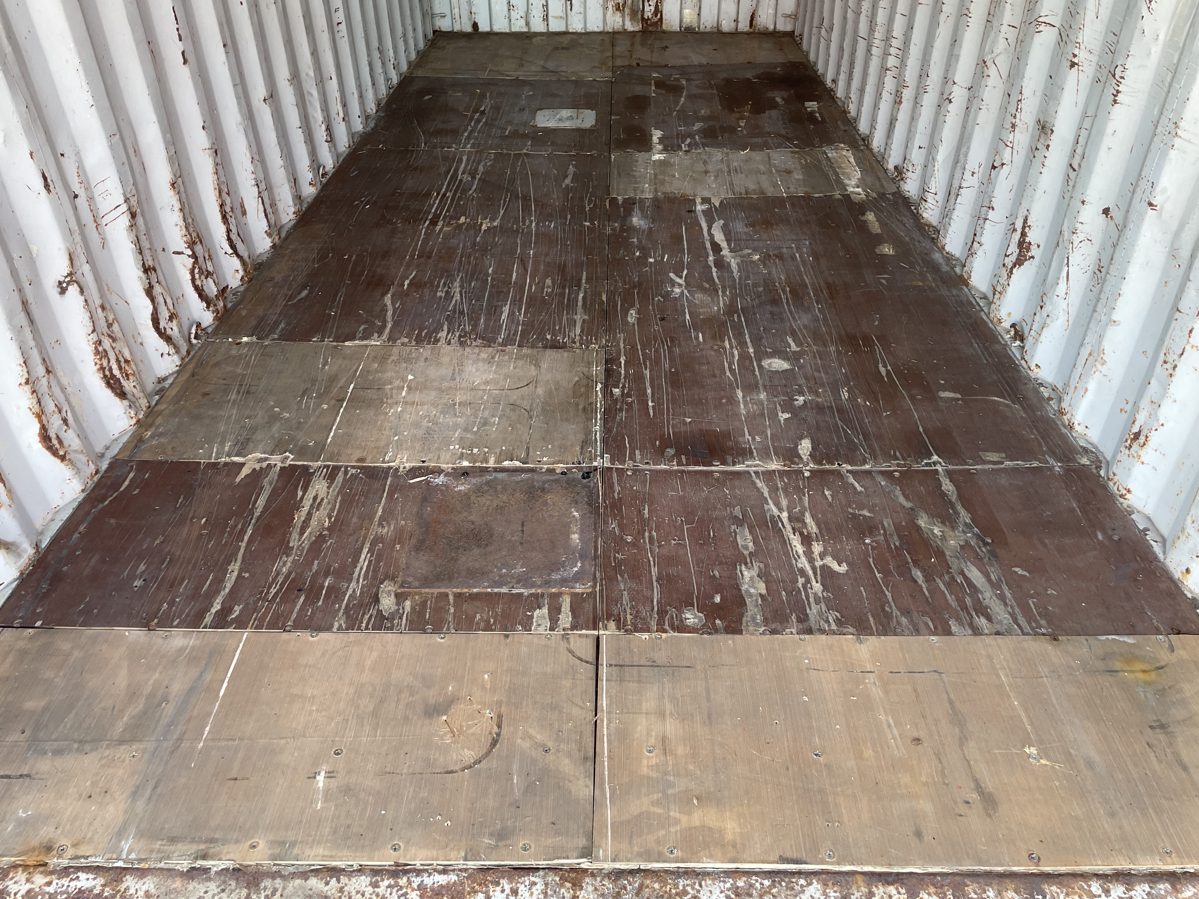 2010 20' Container USED WIND & WEATHER TIGHT GRADE B, STANDARD 8'6" TALL 2 DOOR pockets std handles - 395635