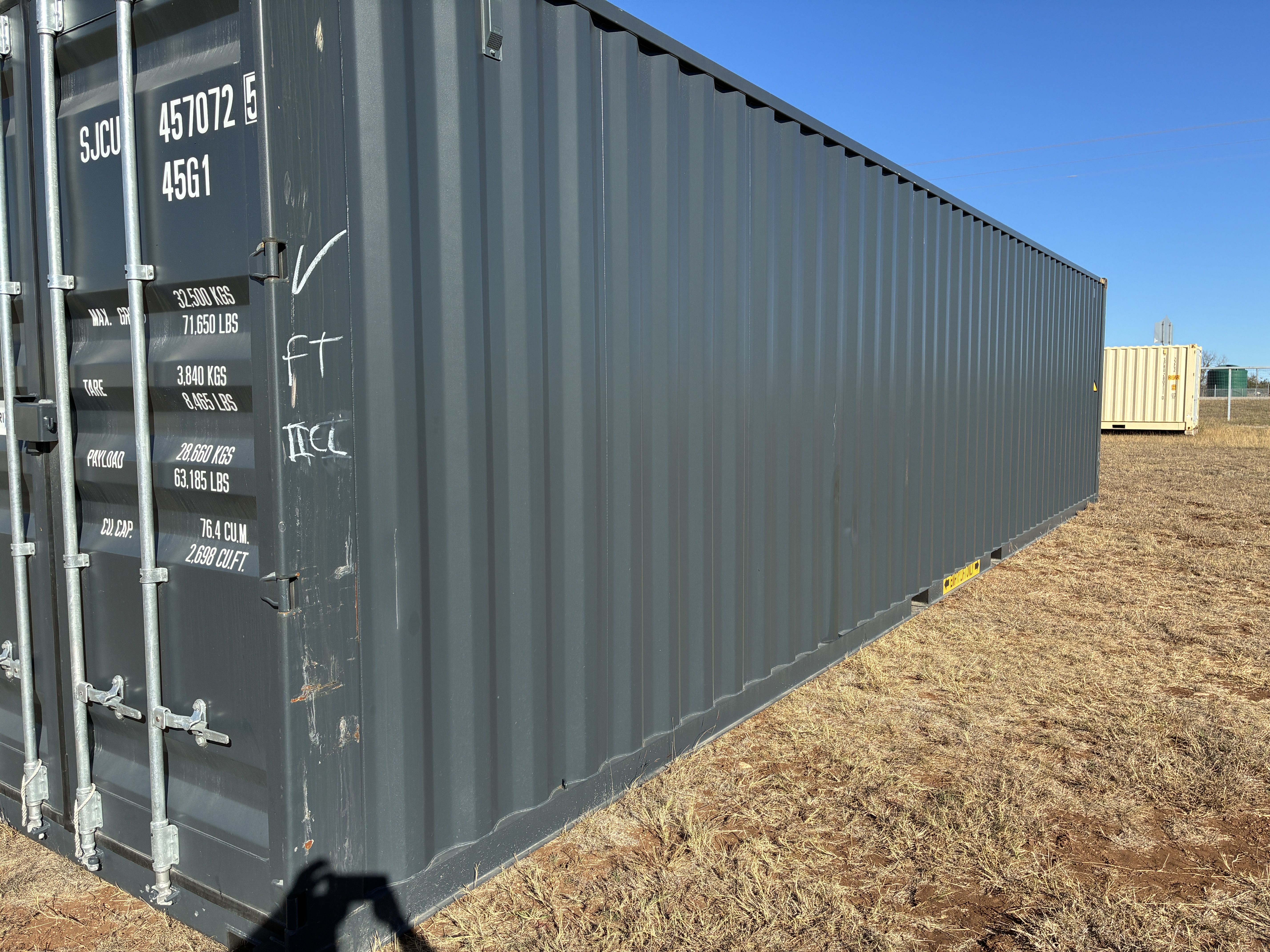 1 Trip 40ft High Cube Container - Dark Grey - 457072