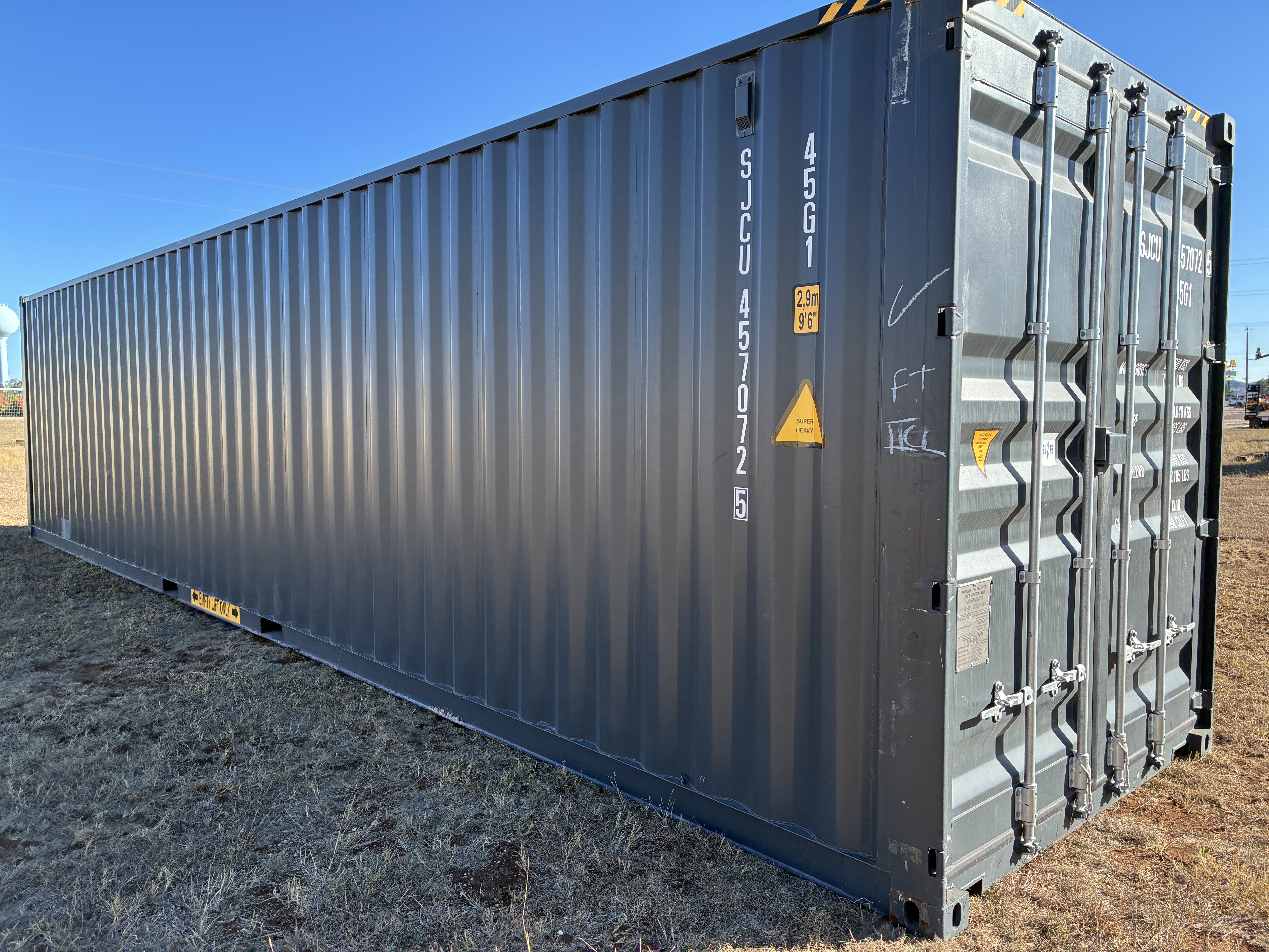 1 Trip 40ft High Cube Container - Dark Grey - 457072