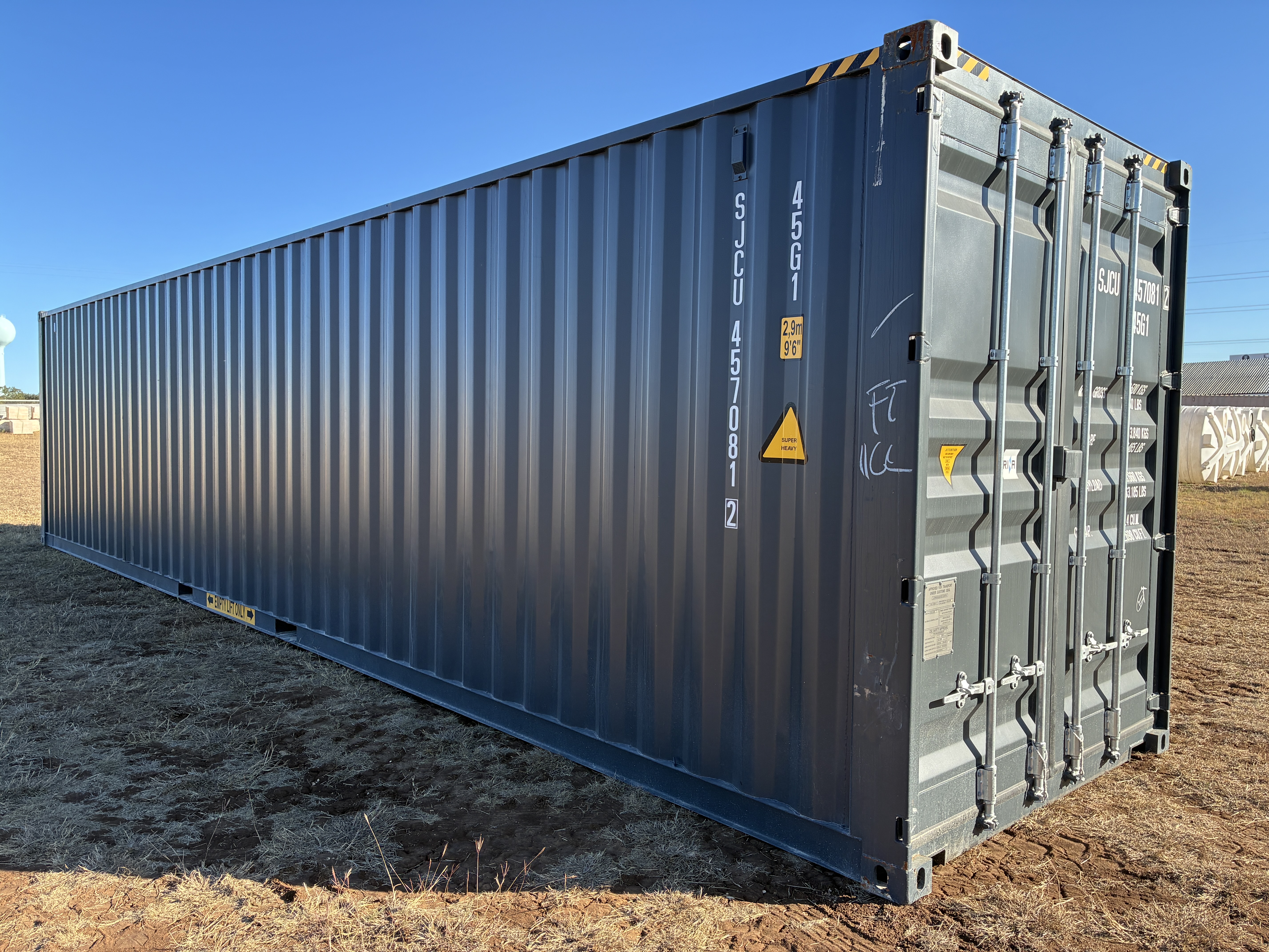 1 Trip 40ft High Cube Container - Dark Grey - 457081