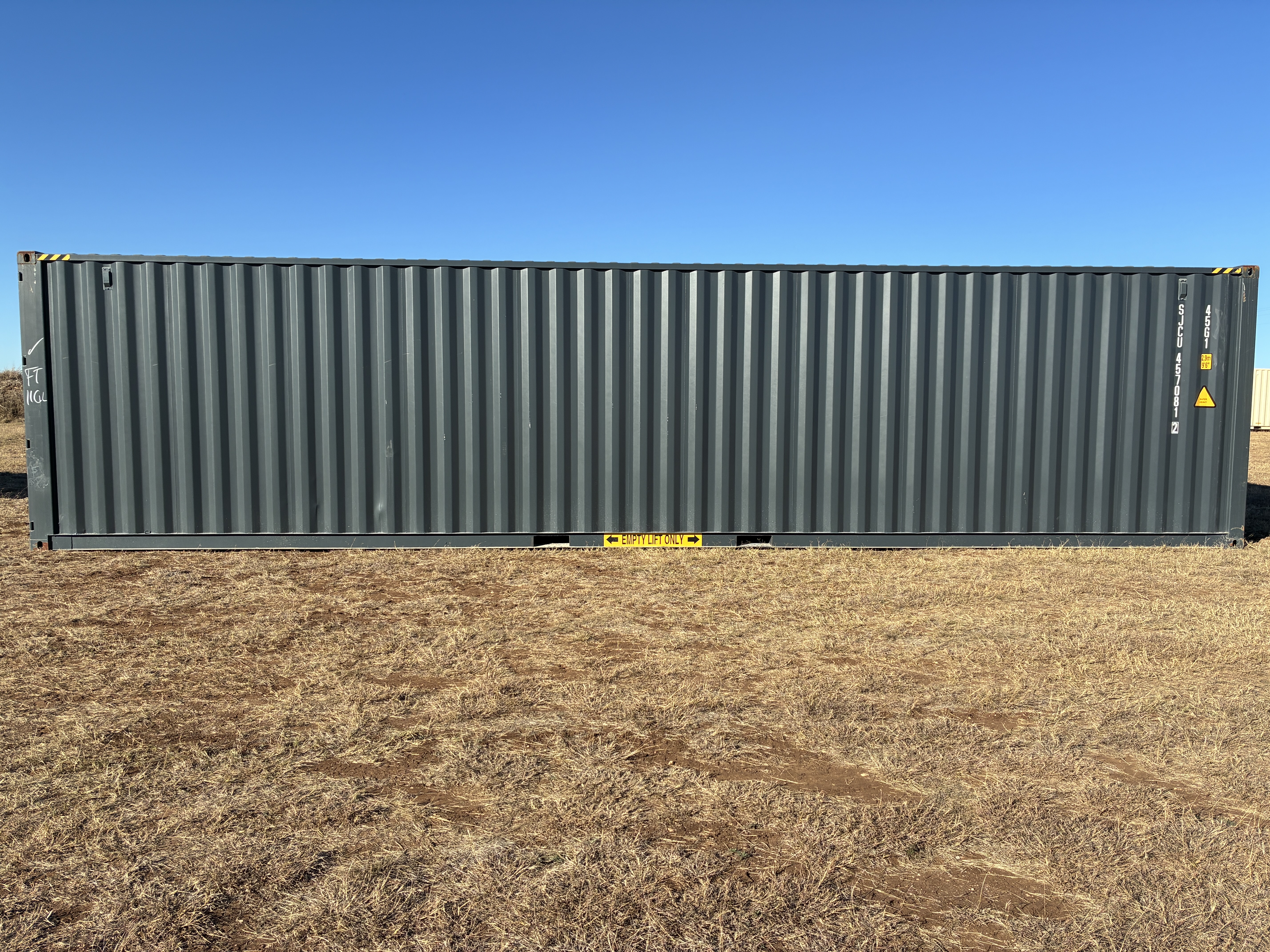 1 Trip 40ft High Cube Container - Dark Grey - 457081