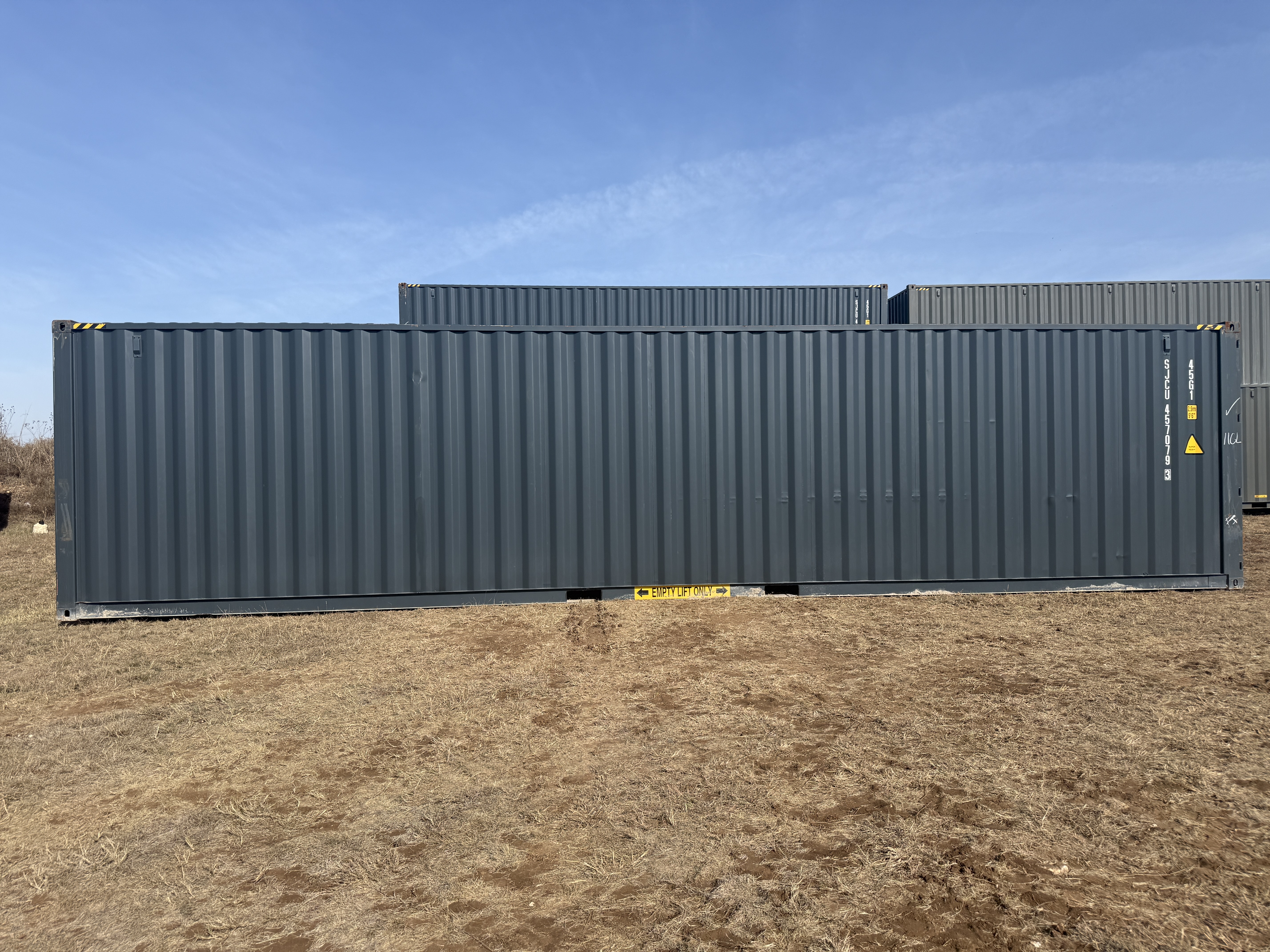 1 Trip 40ft High Cube Container - Dark Grey - 457086