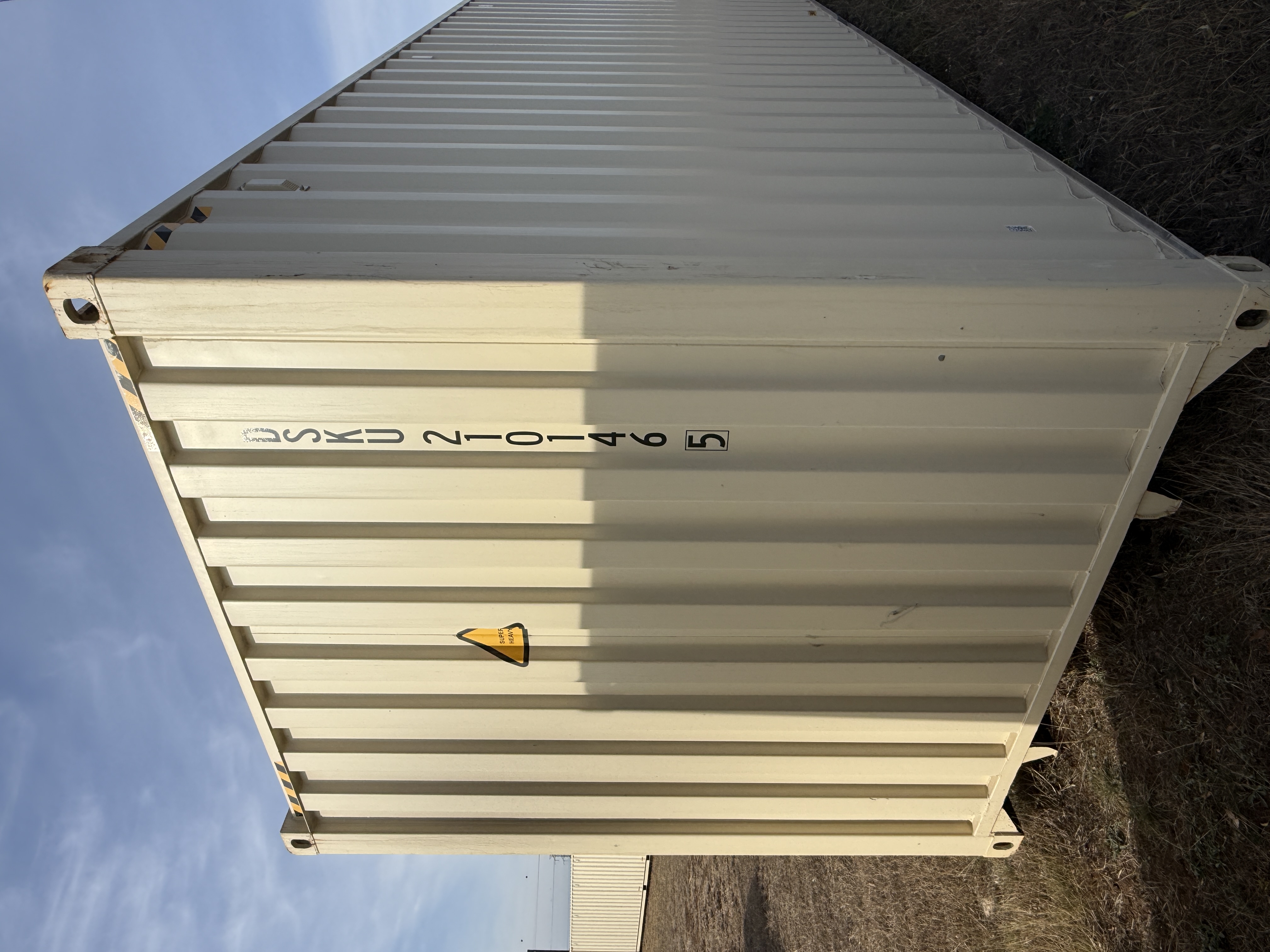 1 Trip 40ft High Cube Container - Tan - 210146