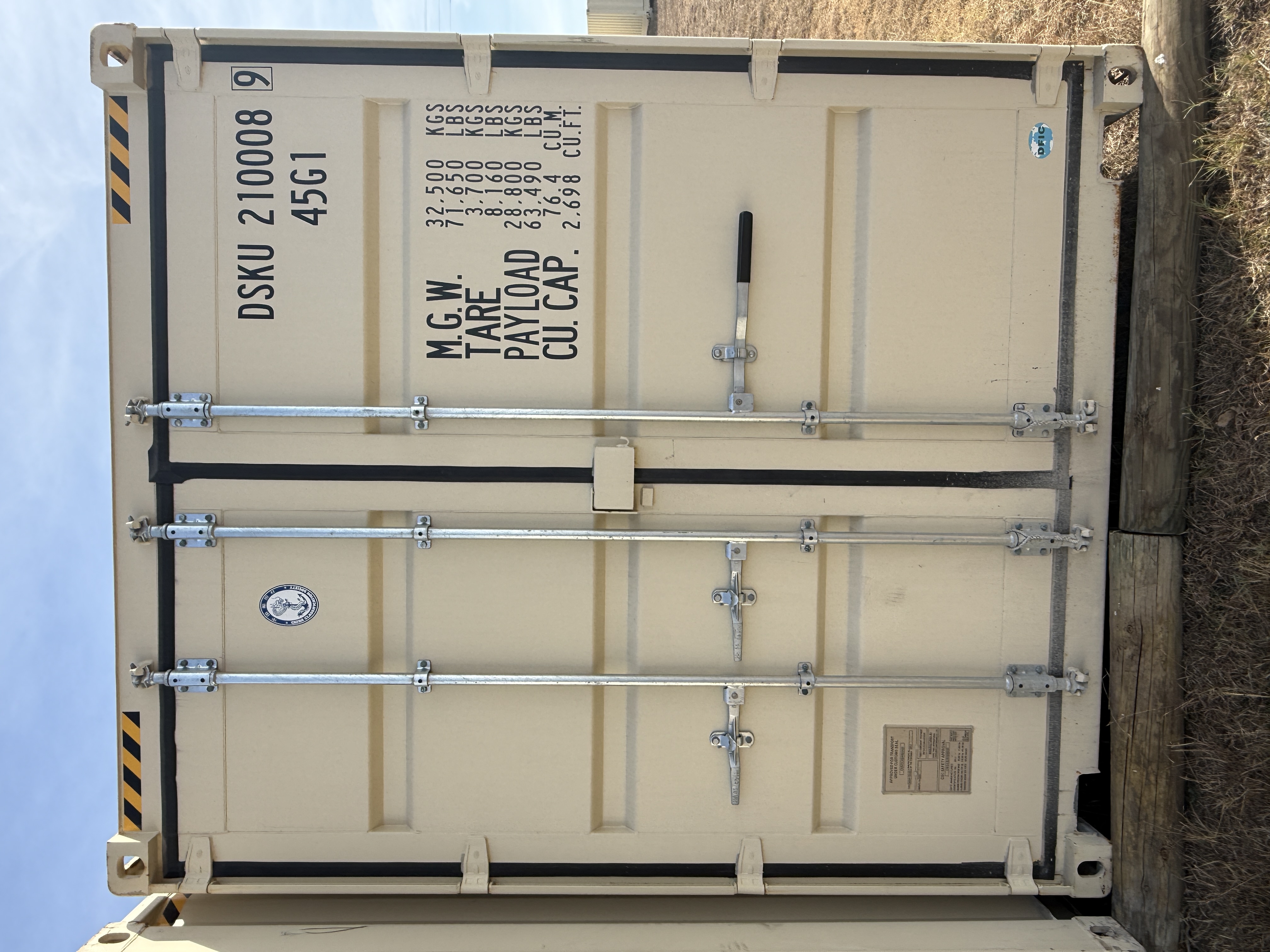 1 Trip 40ft High Cube Container - Tan - 210008