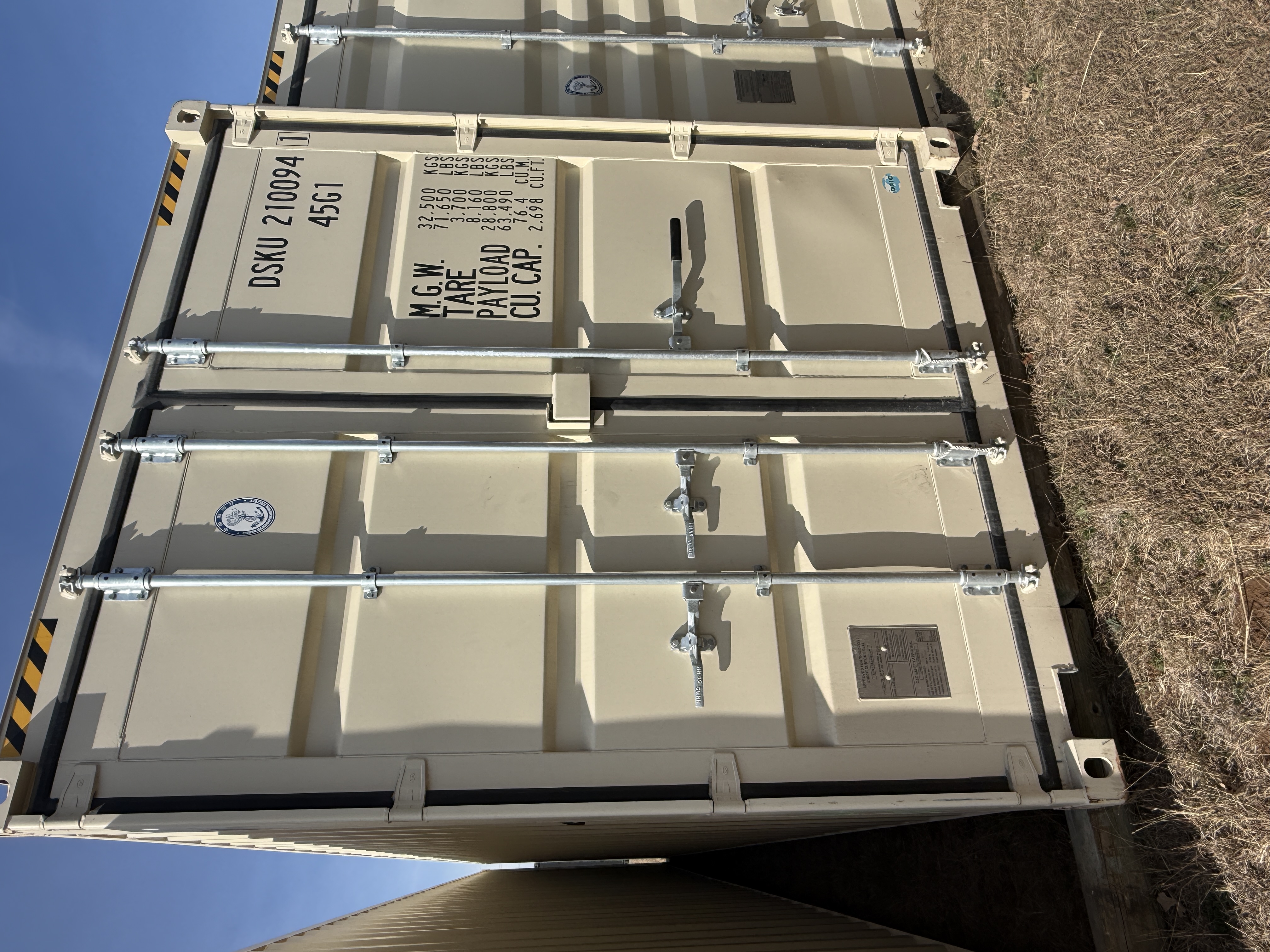 1 Trip 40ft High Cube Container - Tan - 210094