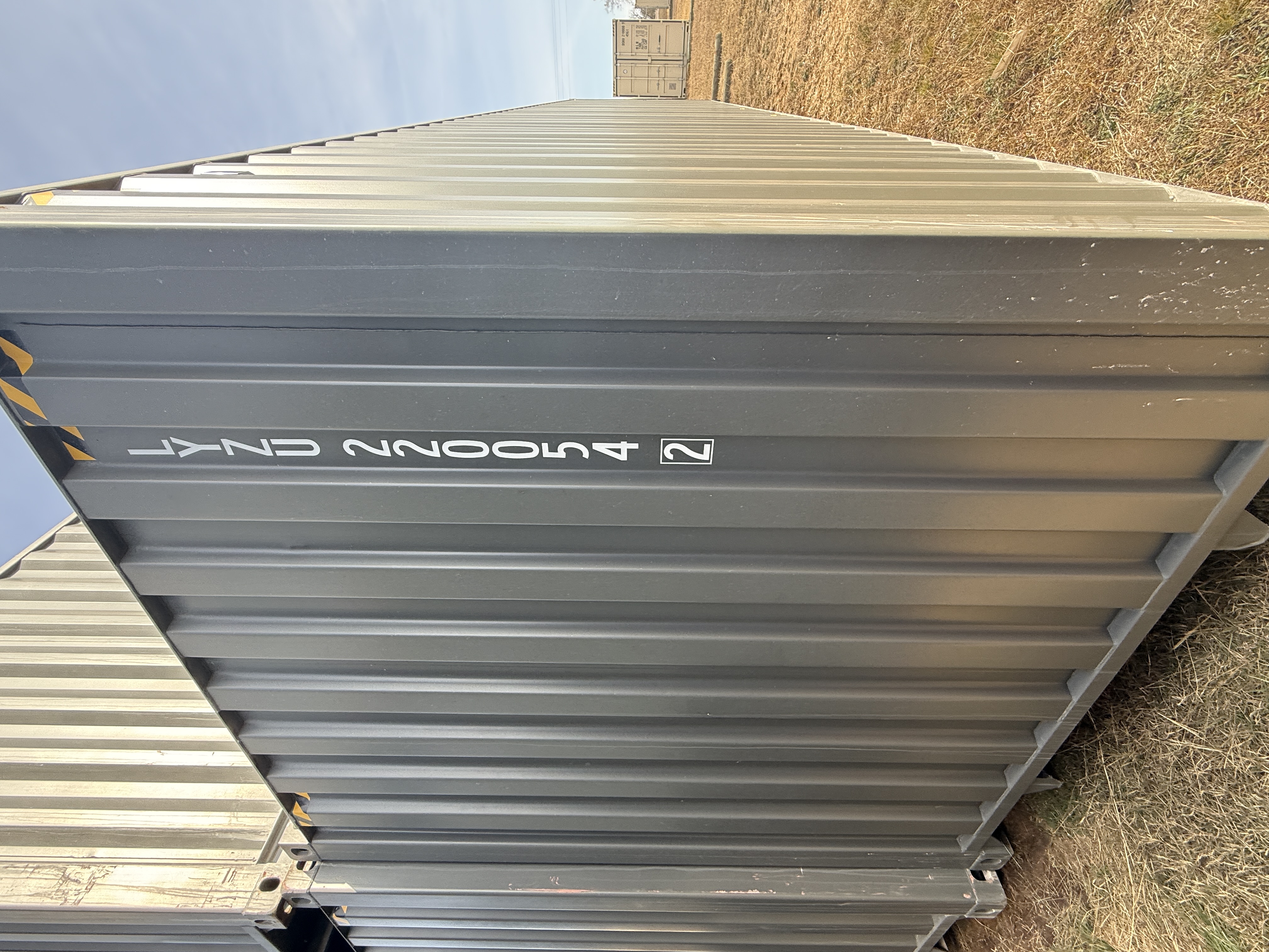 1 Trip 40ft High Cube Container - RAL7022 - 220054