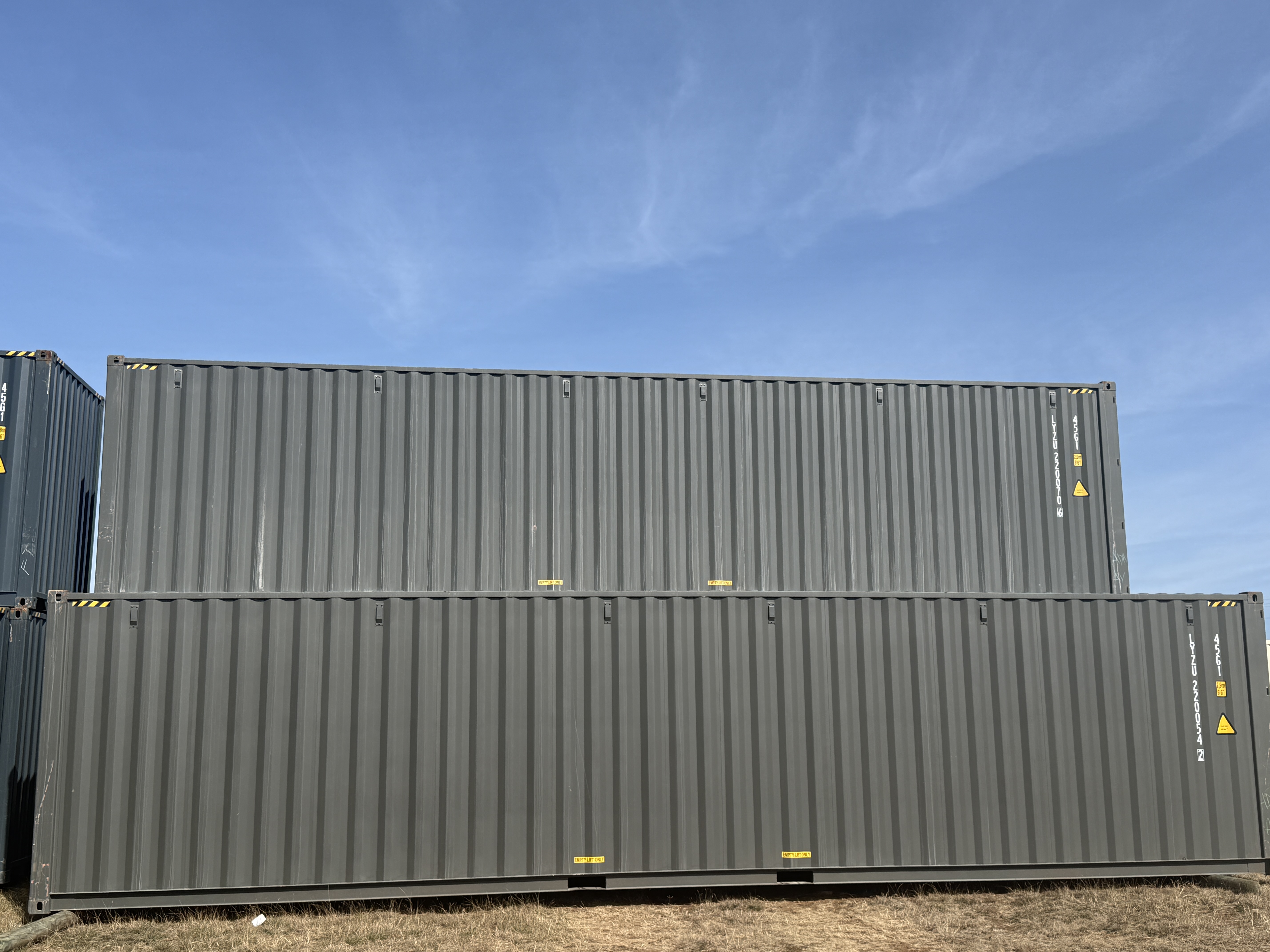 1 Trip 40ft High Cube Container - RAL7022 - 220096