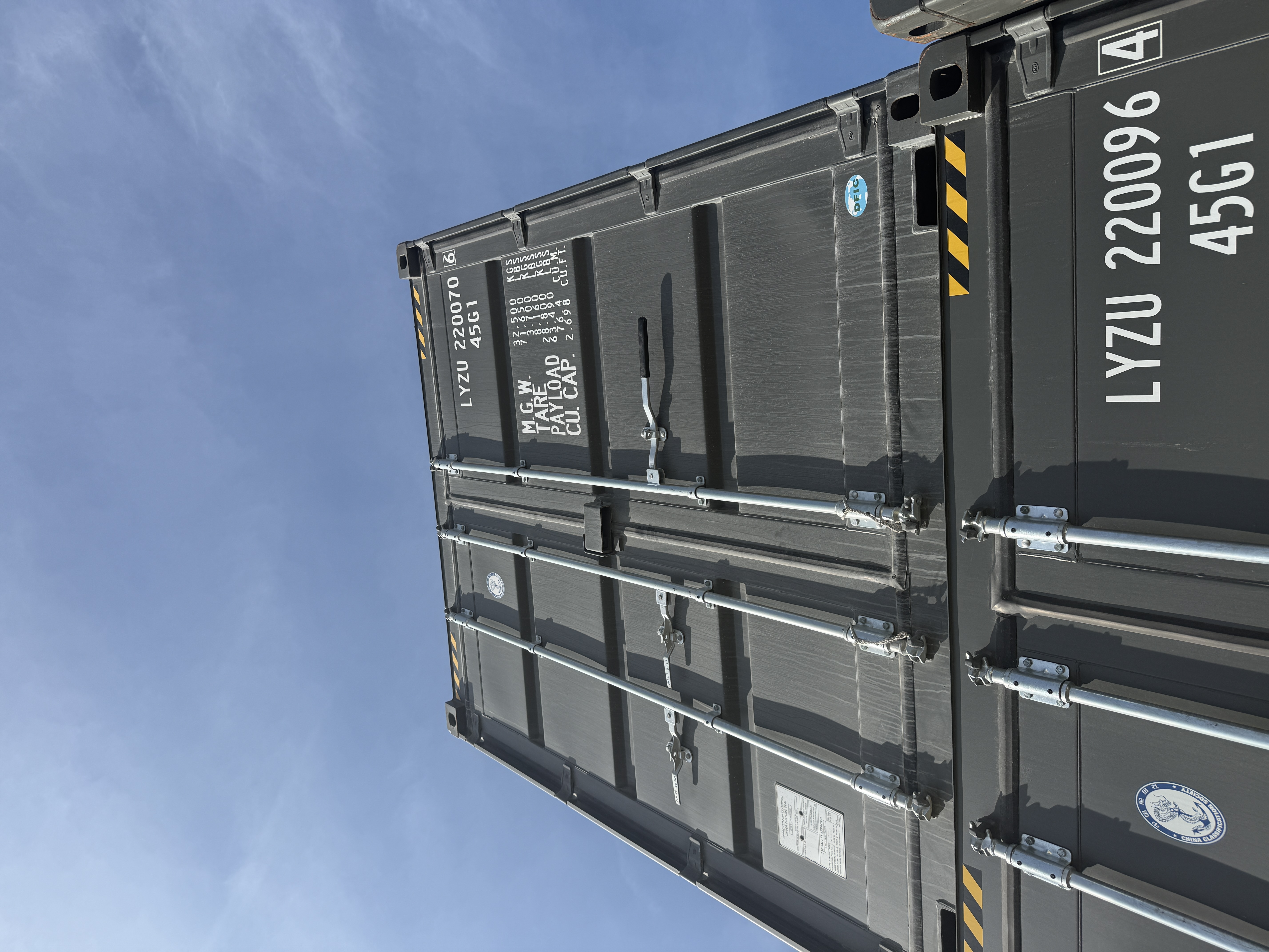 1 Trip 40ft High Cube Container - RAL7022 - 220096