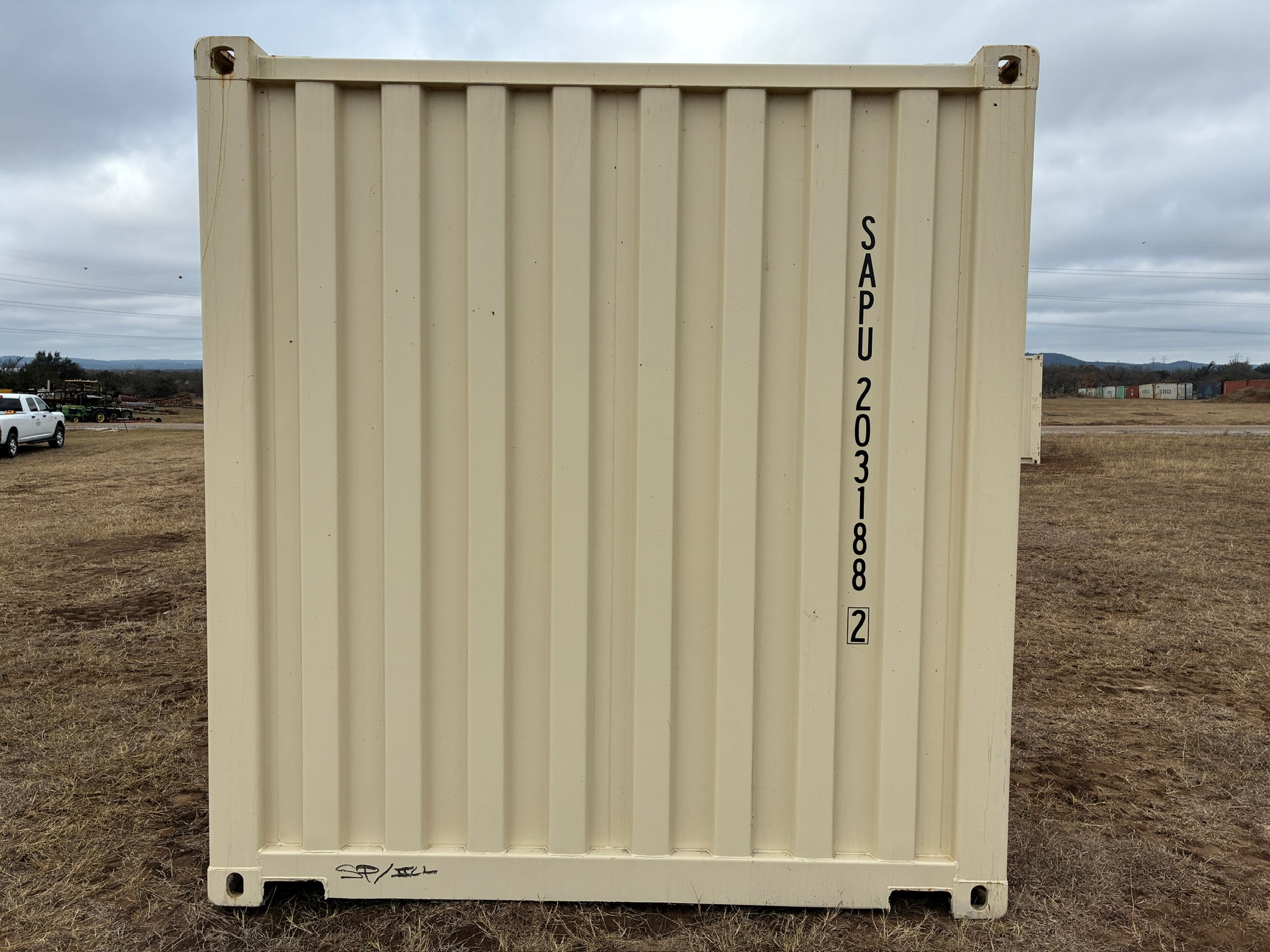 2025 - 1 trip 20ft Container RAL1015 - 203188