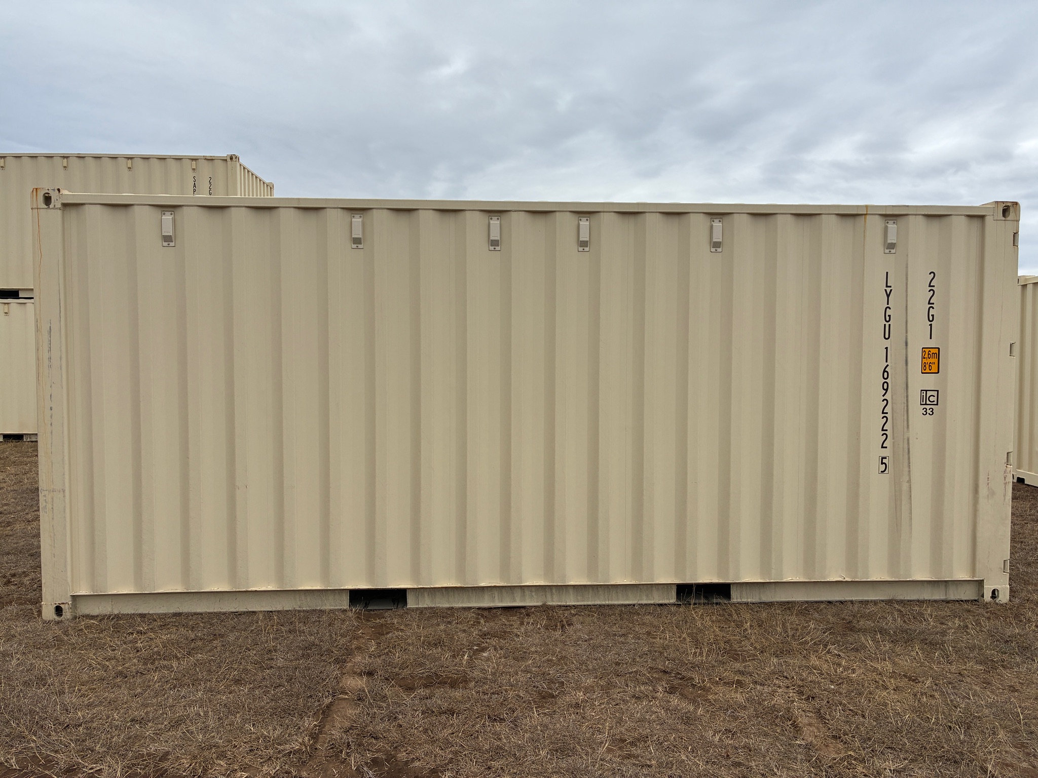 2025 - 1 trip 20ft Container RAL1015 - 169222