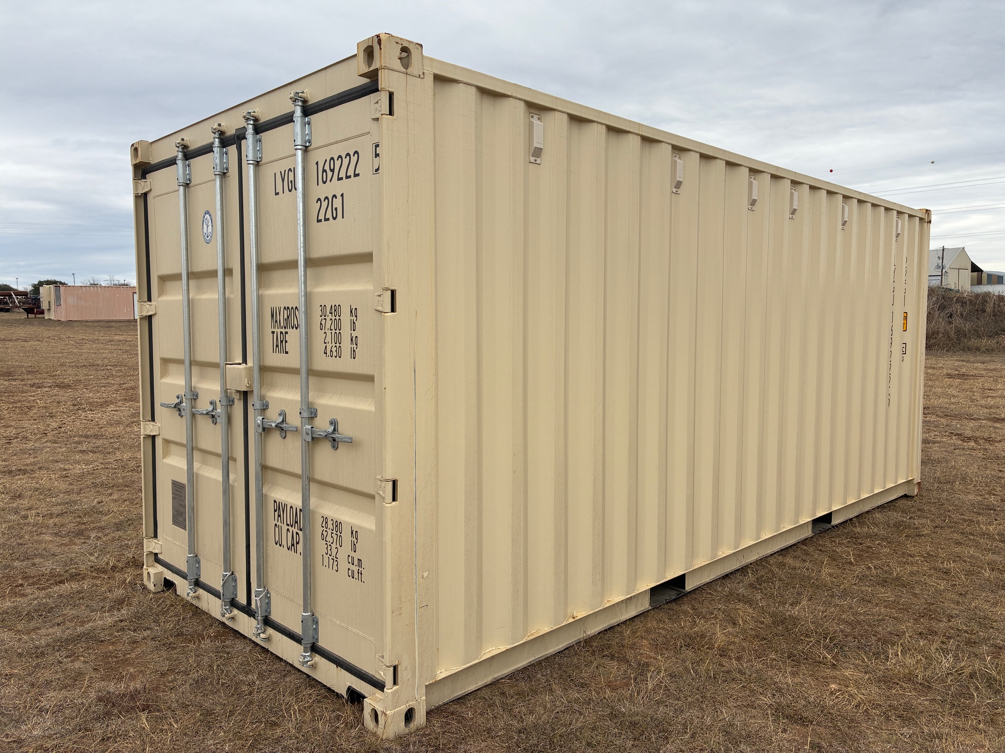 2025 - 1 trip 20ft Container RAL1015 - 169222