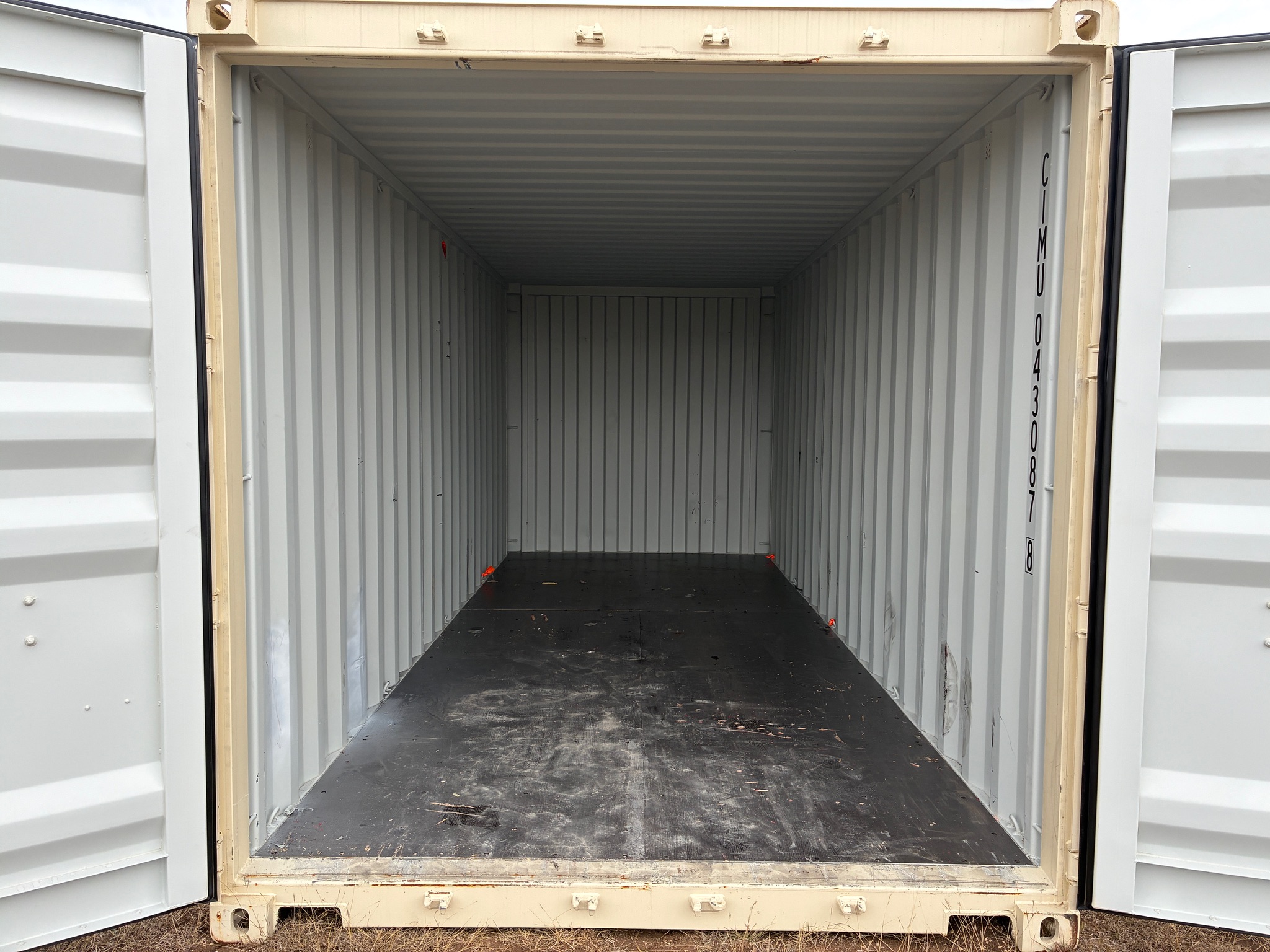 2025 - 1 trip 20ft Container TAN w/dents - 043087