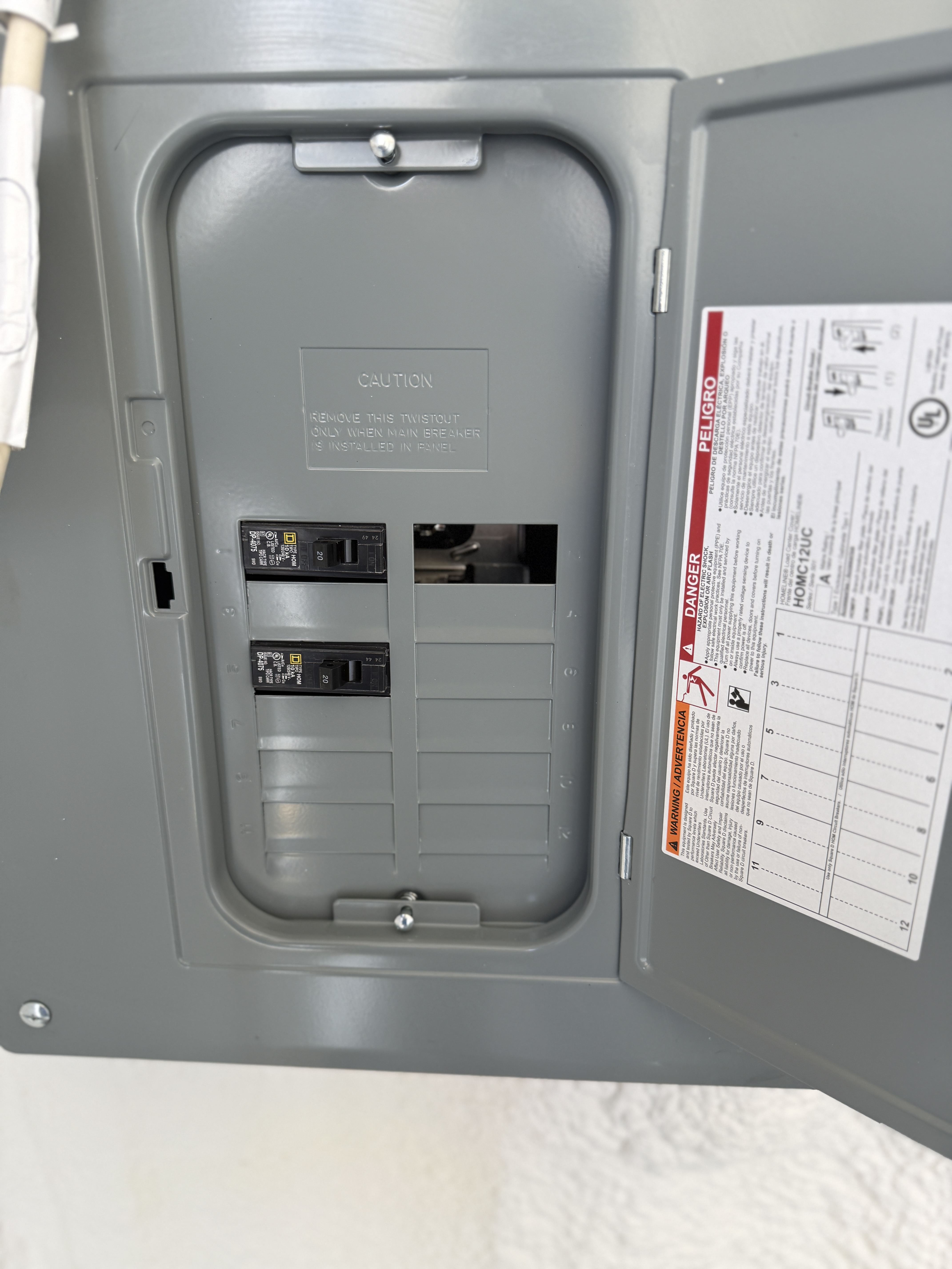 2025 - 20' Climate Controlled Container NEW, STANDARD 8'6" TALL, WHITE, 2 DOOR, Lock box & STD Handle - 211360