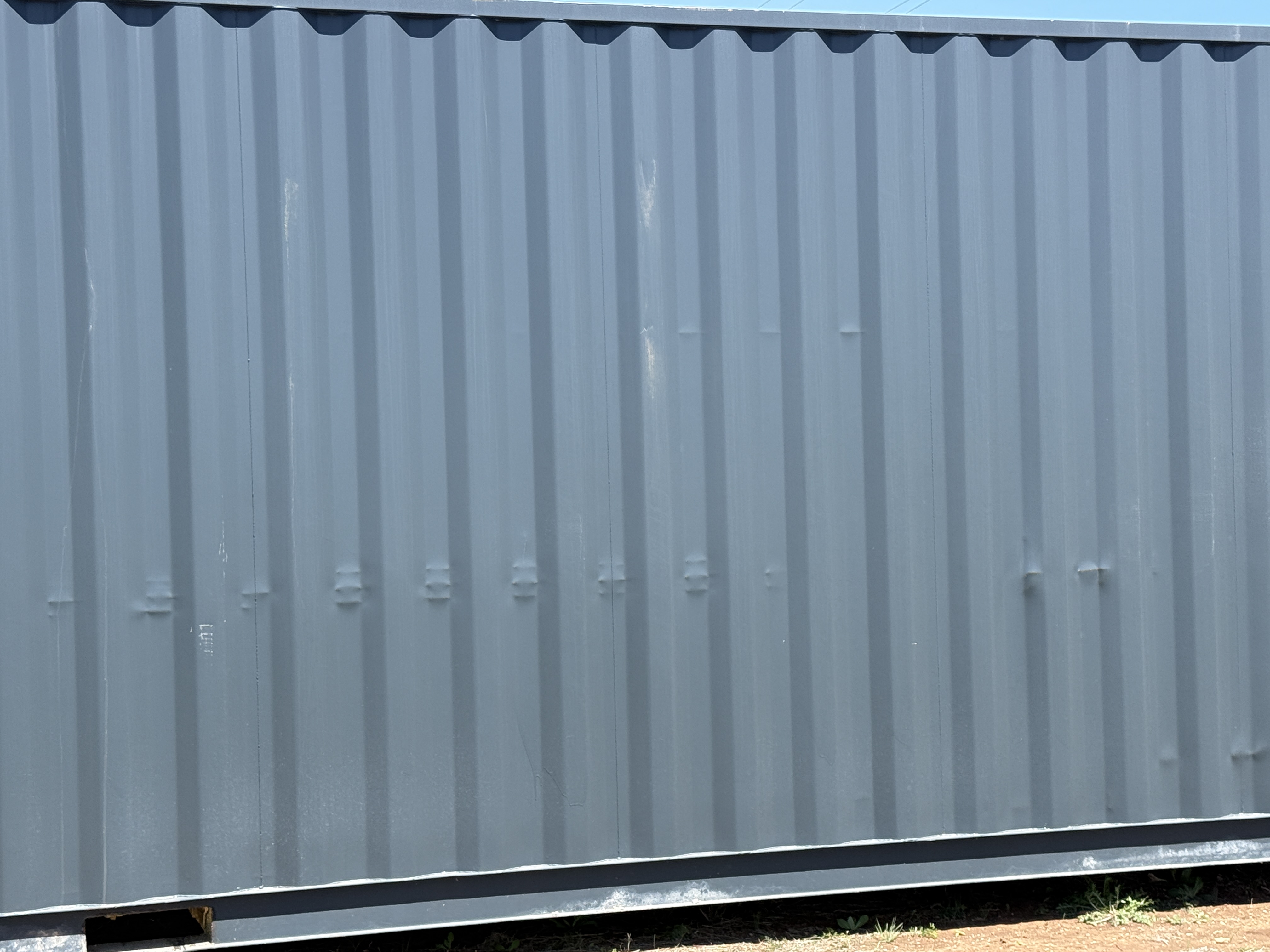 2025 - 40ft High Cube 9ft 6" TALL Insulated Container - 1 Trip - Dark Grey - 457079