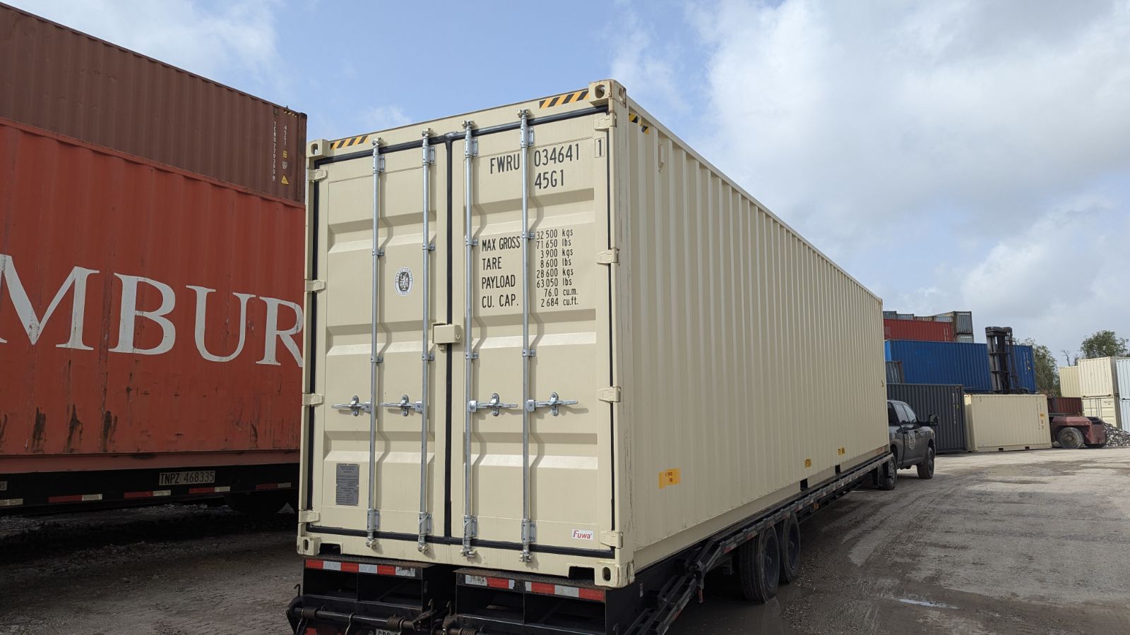 15260A1 PCRCC/U1 40ft HC Tunnel Box Climate Controlled RENTAL BOX ONLY 115v 1ph 