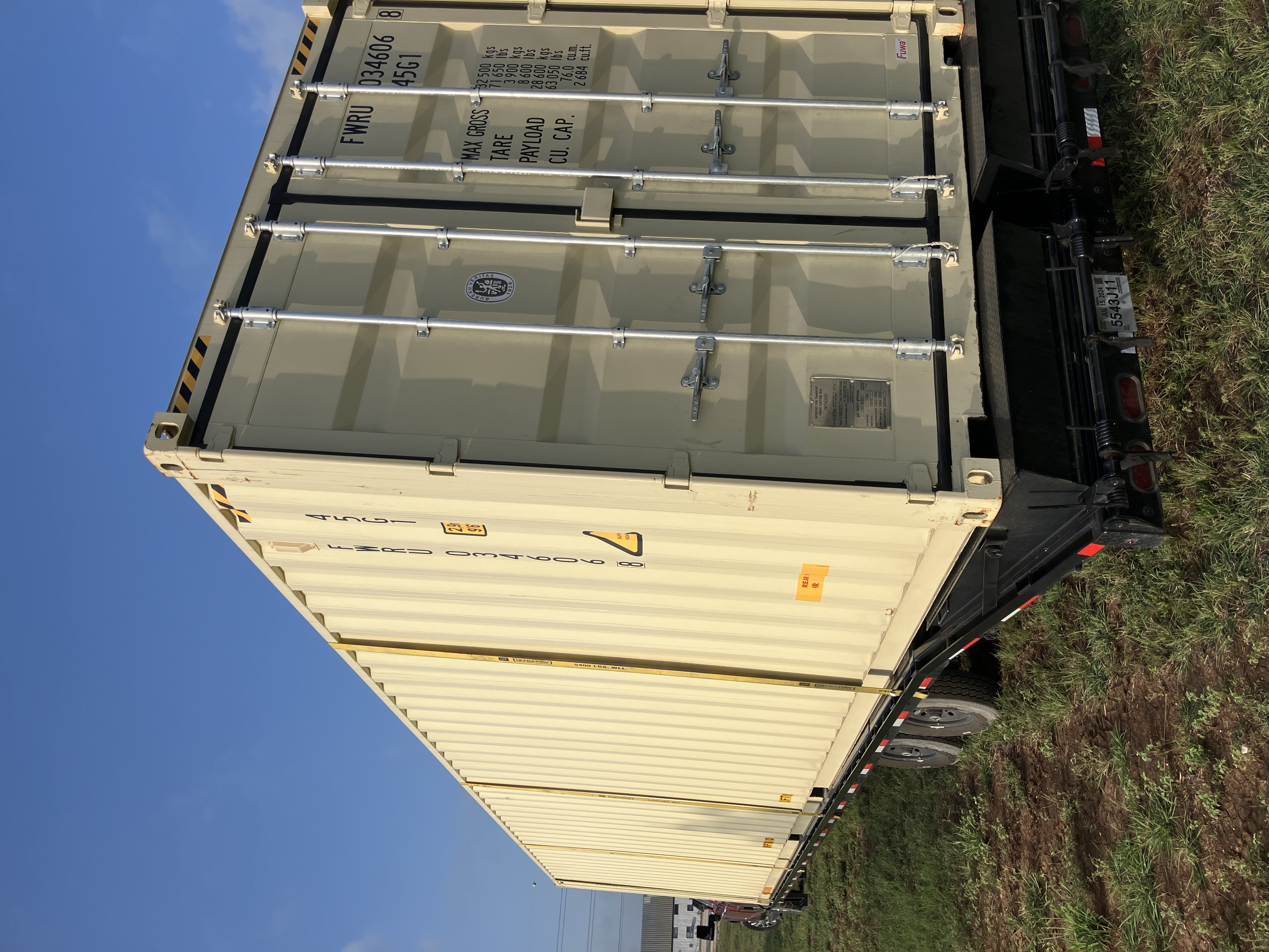 15260A1 PCRCC/U1 40ft HC Tunnel Box Climate Controlled RENTAL BOX ONLY 115v 1ph 