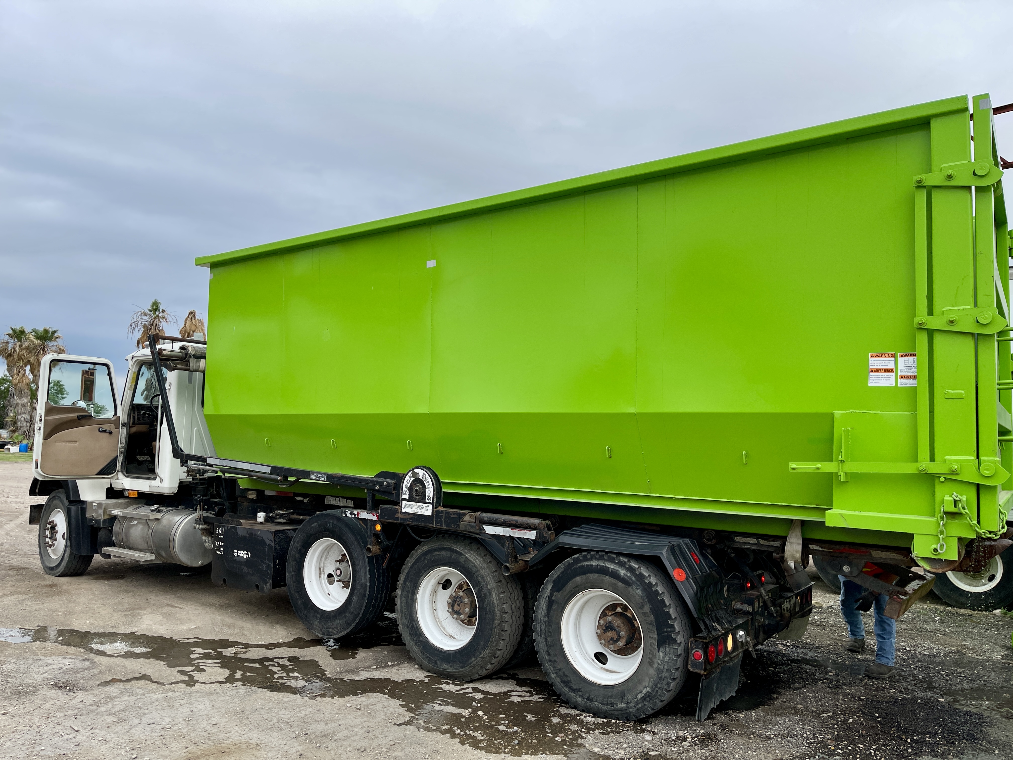 Wastequip 40YD Rolloff Container — 40 Cubic Yard Capacity