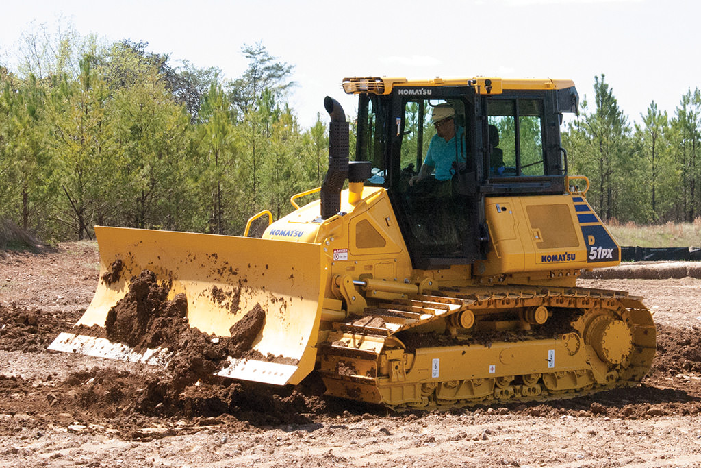 DP171 - 2021 Komatsu D51PX24 (D6 equivalent) Crawler Dozer 6 way blade