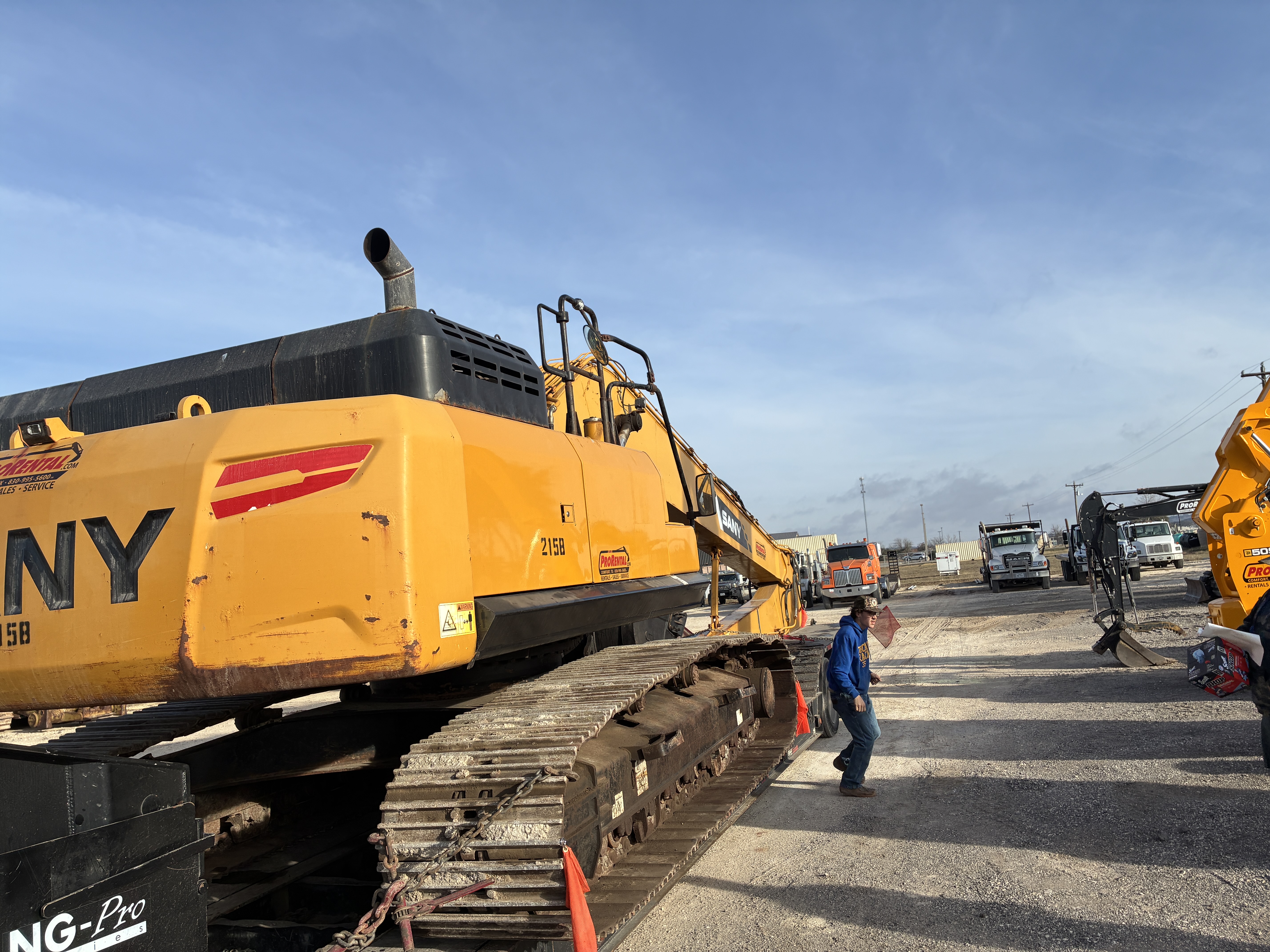 DP180 / 1 - 2020 Sany SY265LR Long Reach 60ft Excavator w/ thumb