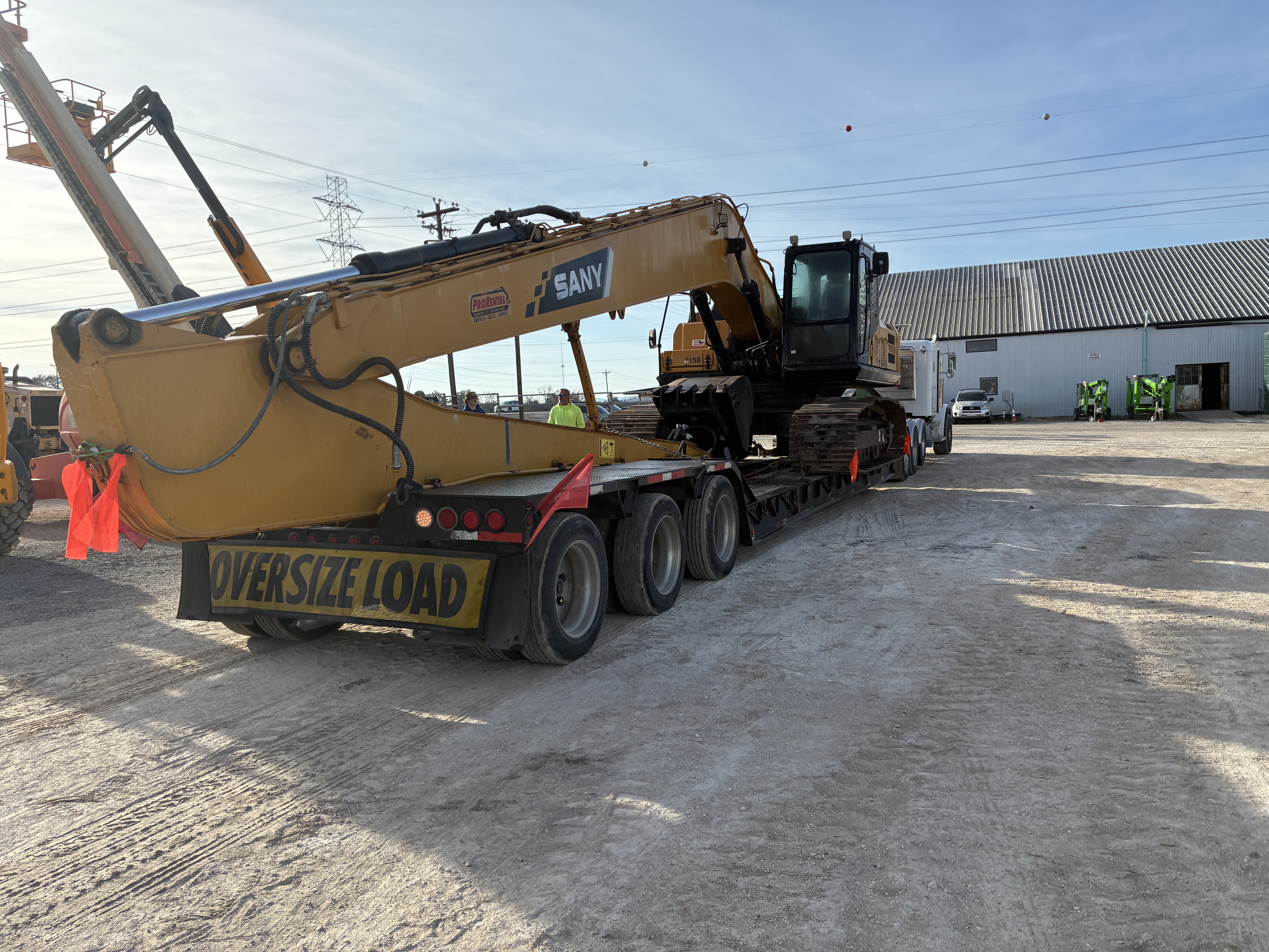 DP180 / 1 - 2020 Sany SY265LR Long Reach 60ft Excavator w/ thumb