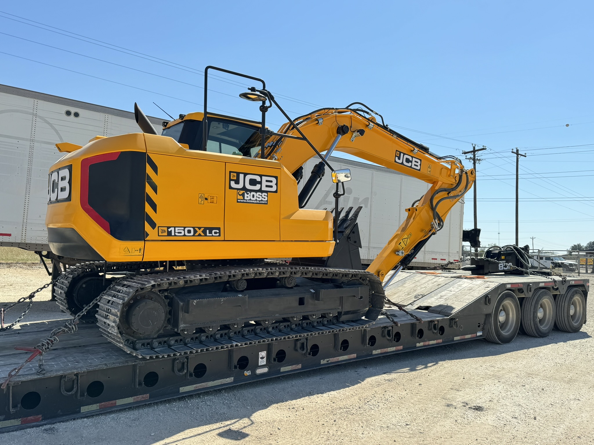 2024 JCB 150X HD 109HP Crawler Excavator with 36” Bucket, Hydraulic Thumb & Quick Coupler — 24’ Max Reach, 15’6” Dig Depth