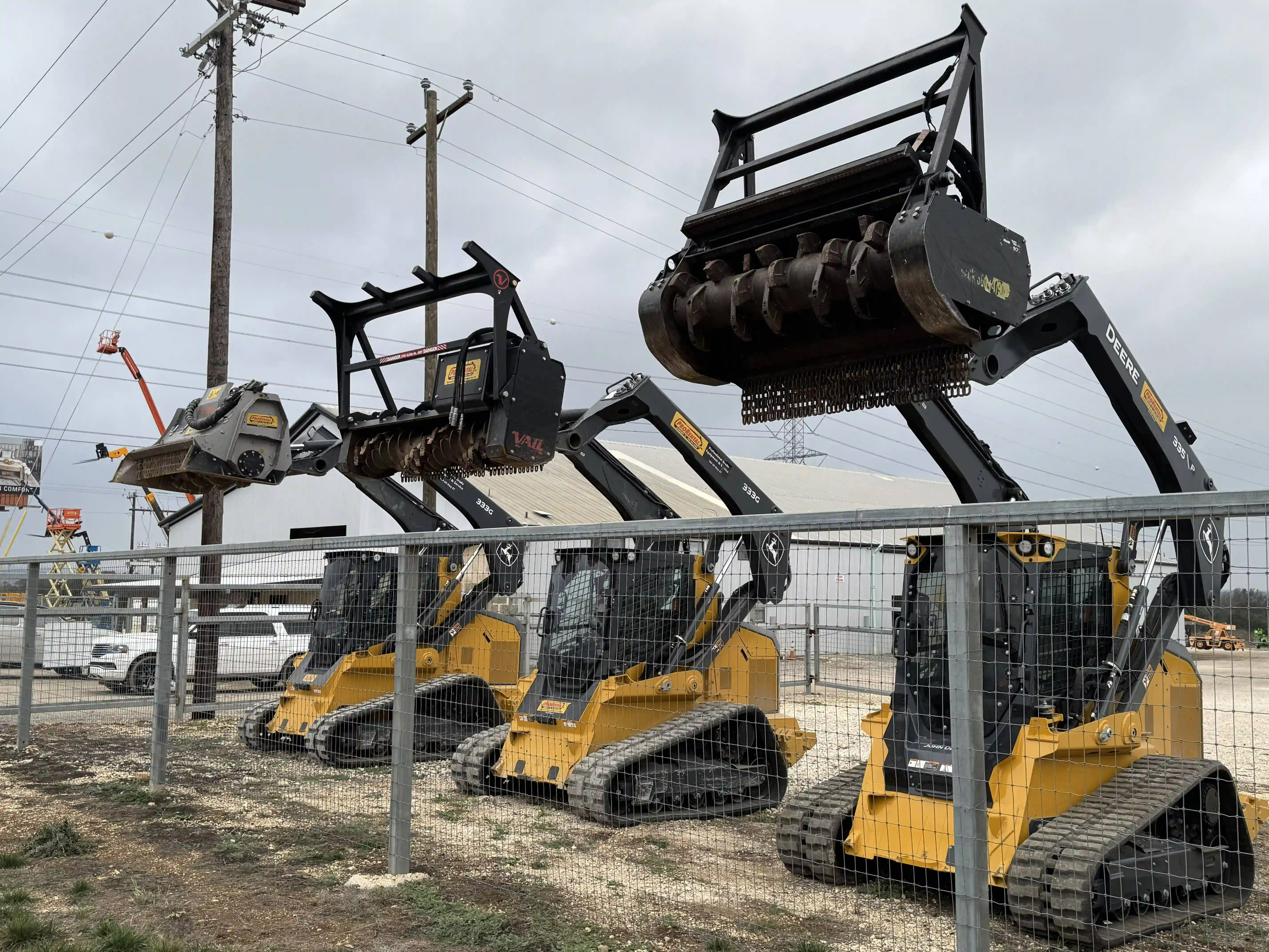 CEDAR MULCHING, LAND CLEARING, FORESTRY, STUMP GRINDERS, LOG SPLITTERS